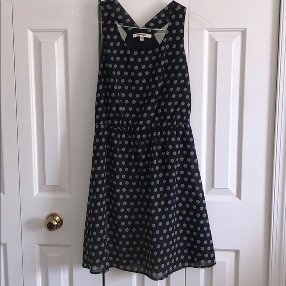 Daniel Rainn Dresses & Skirts - Black & a White Polka Dot Dress